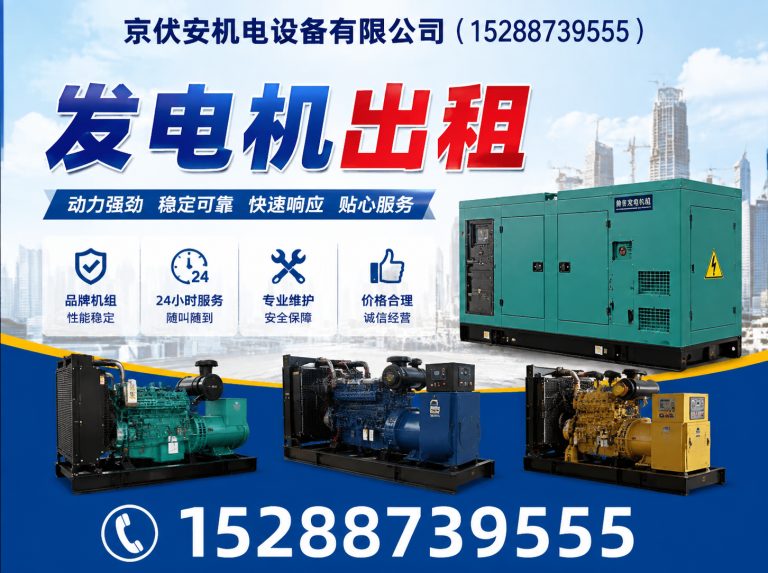 石河子发电车出租展示图
